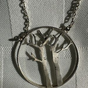 Sterling silver necklace - Tree of Life